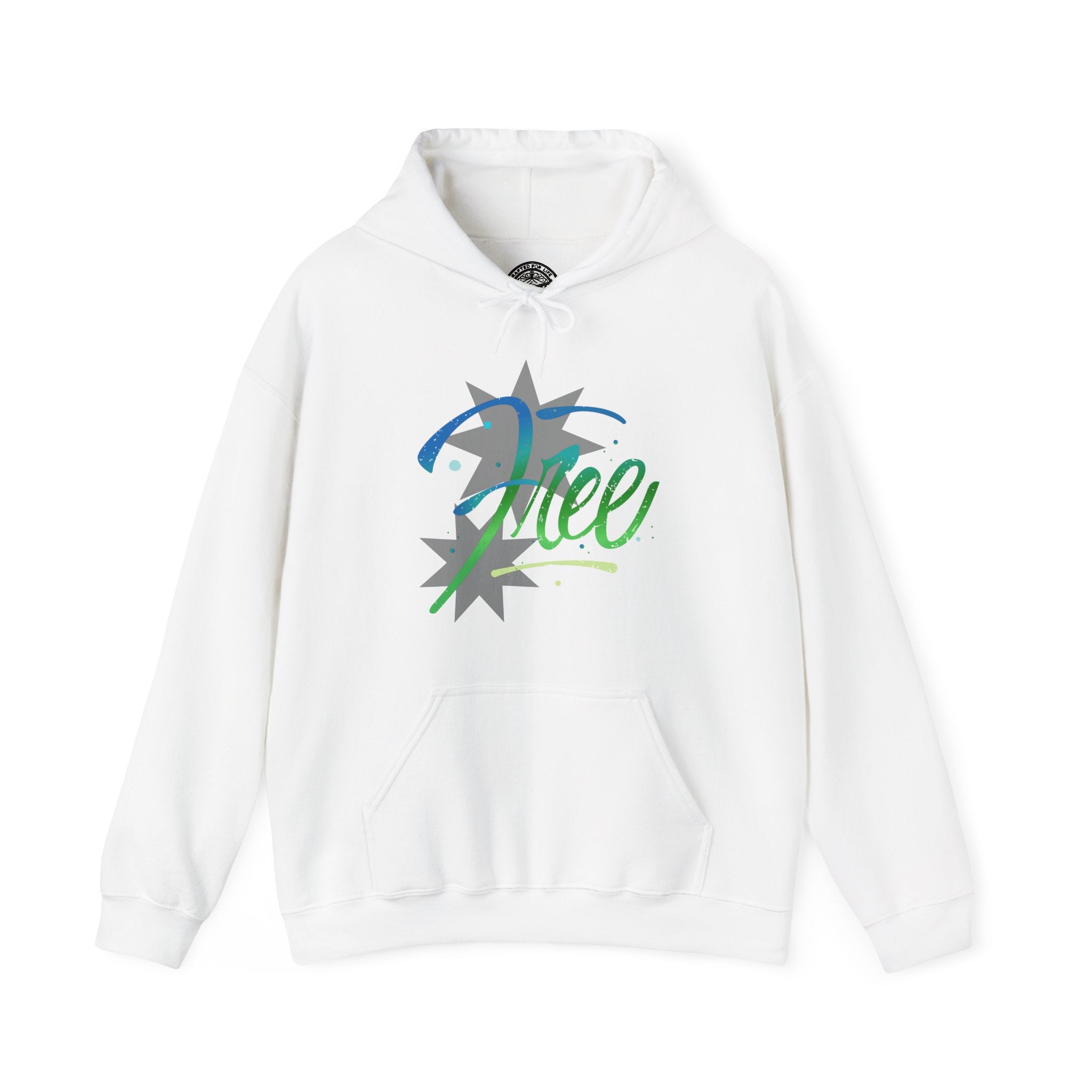 I'm Free Graphic Hoodie- White