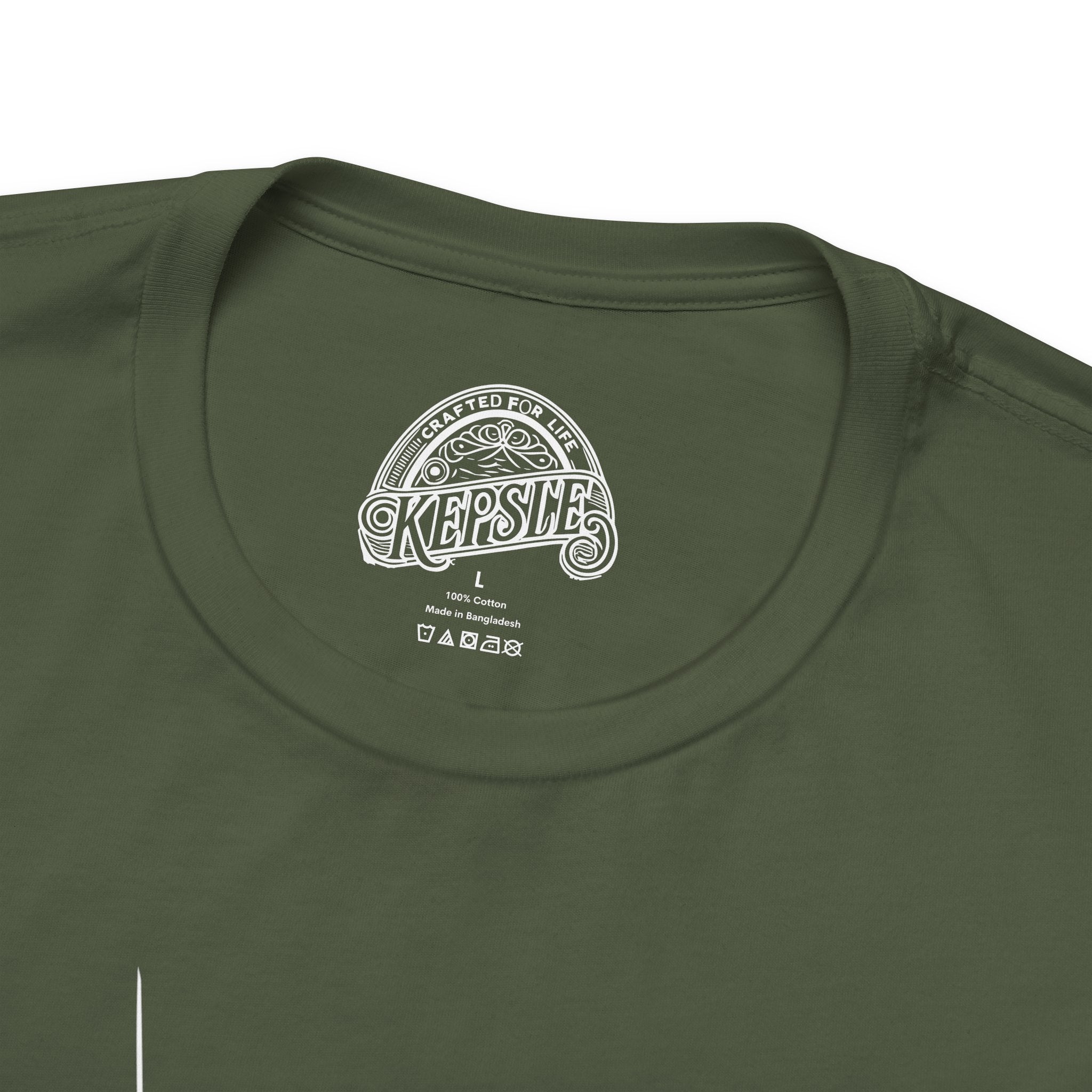 The Dark Knight Graphic Tee- Military Green