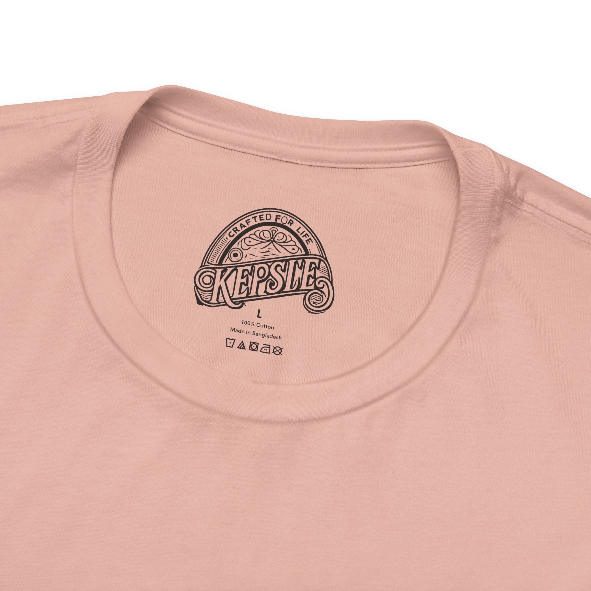 Hiking 1961 Graphic Tee- Peach