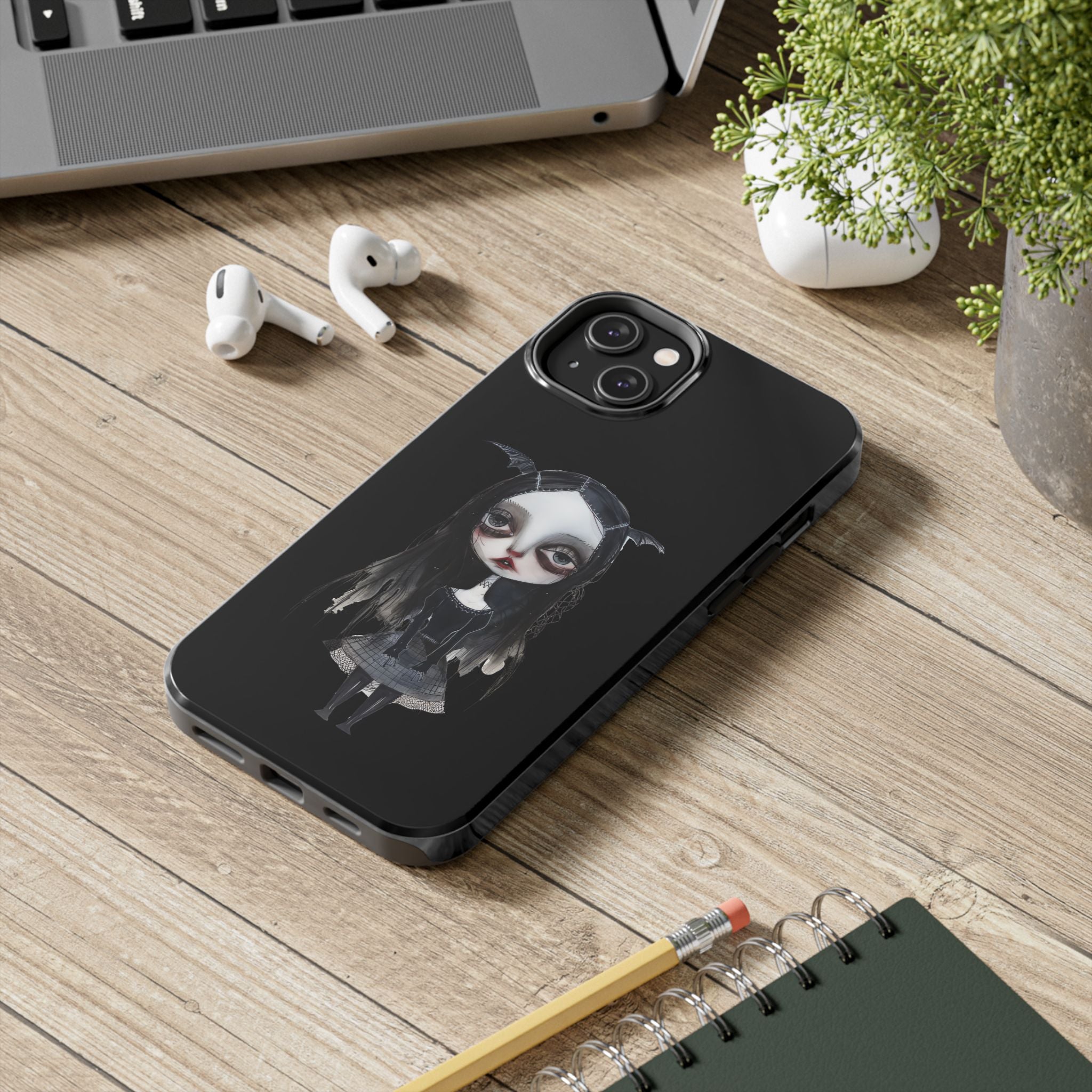 Gothic iPhone Case- Black