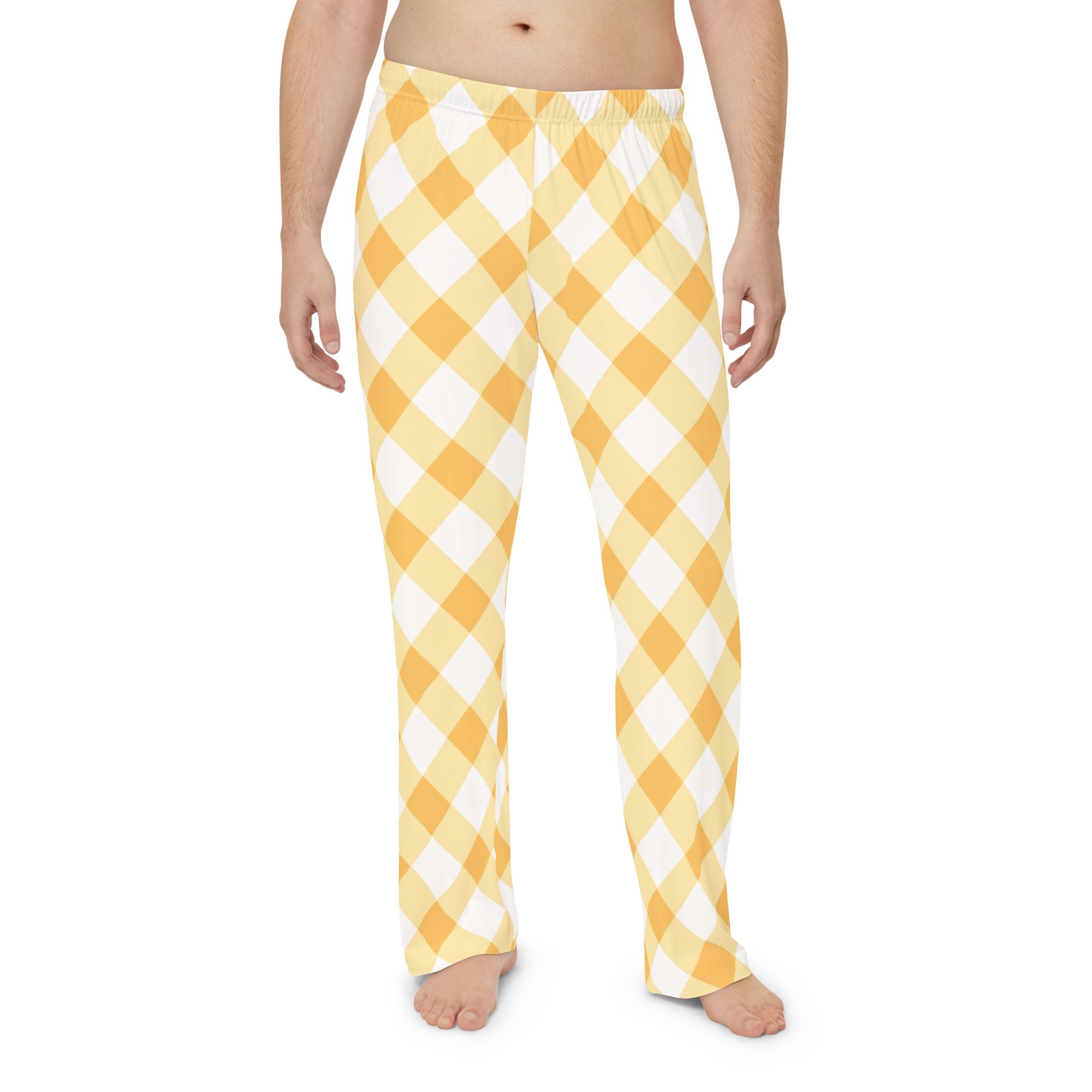 Men's Yellow Pajama Pants