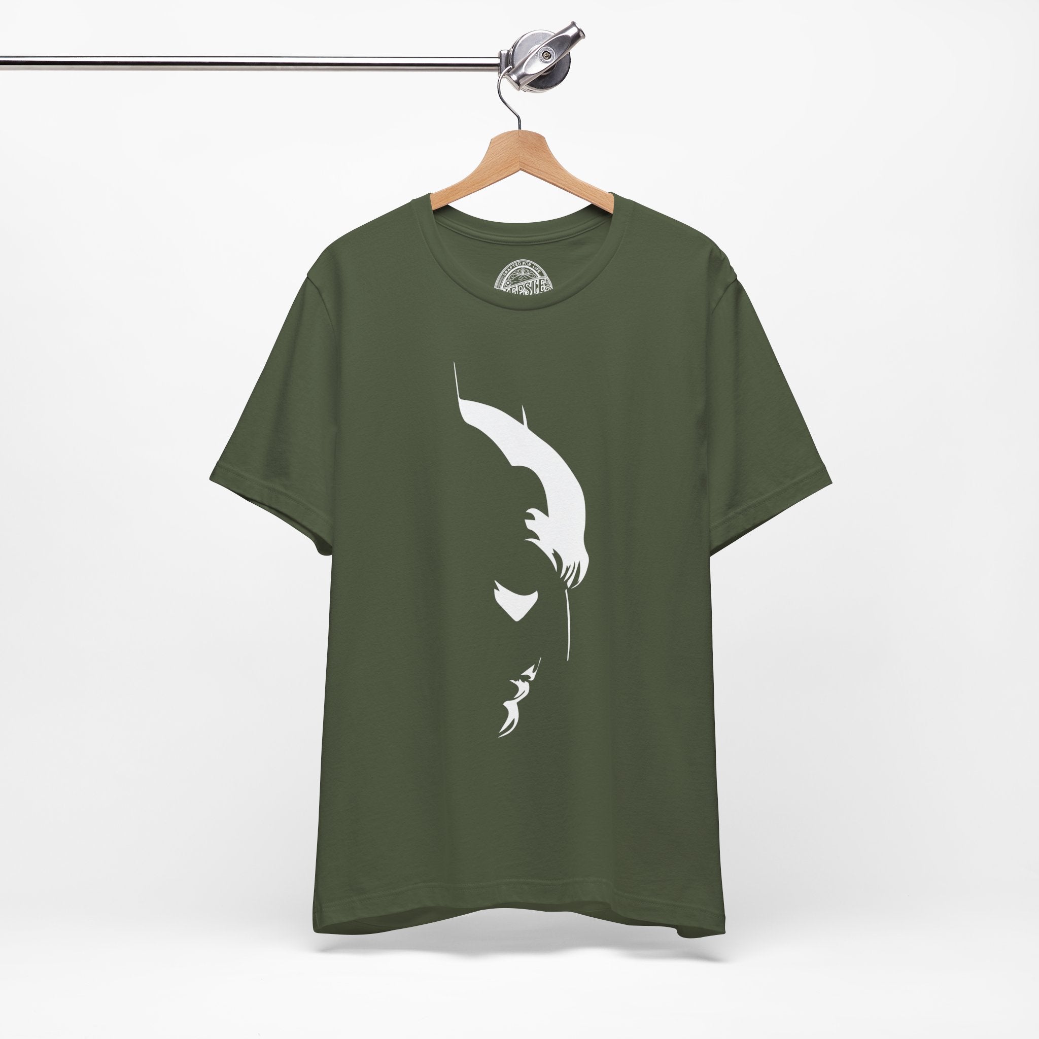 The Dark Knight Graphic Tee- Military Green