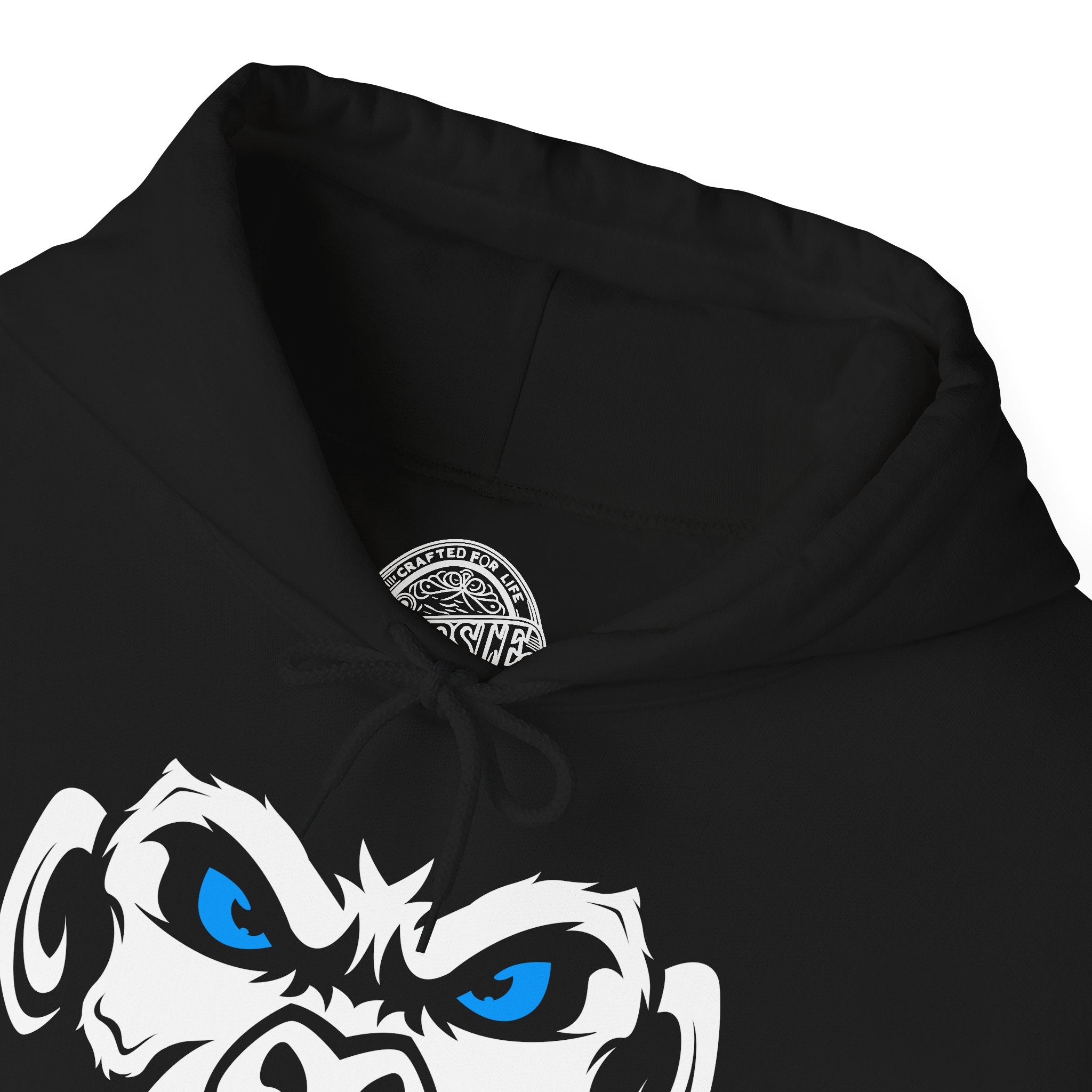 Fierce Ape Graphic Hoodie- Black