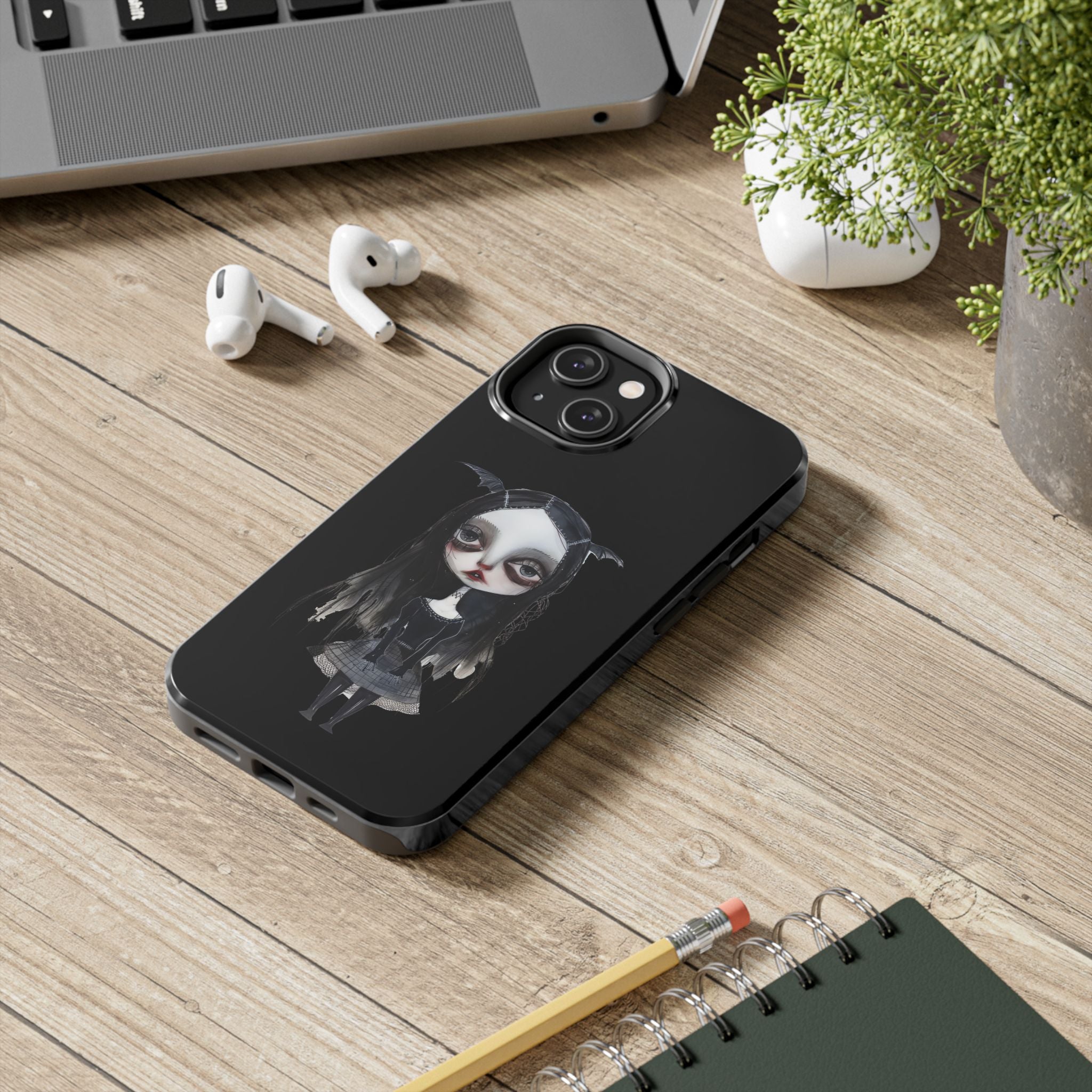 Gothic iPhone Case- Black