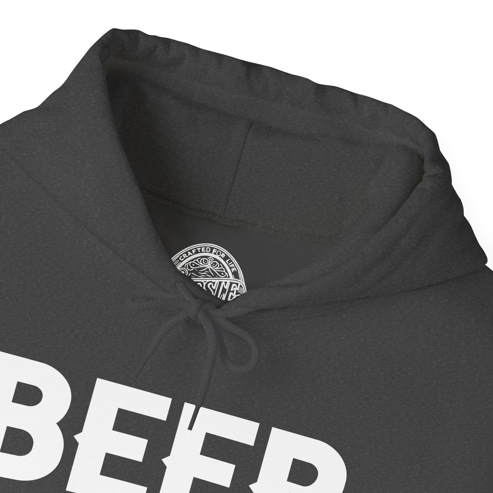 Beer Season Graphic Hoodie- Dark Heather