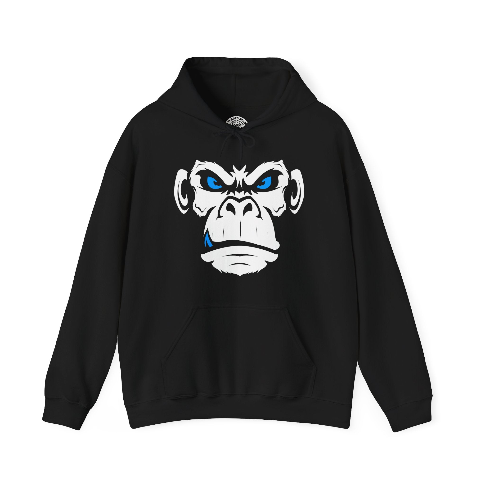 Fierce Ape Graphic Hoodie- Black