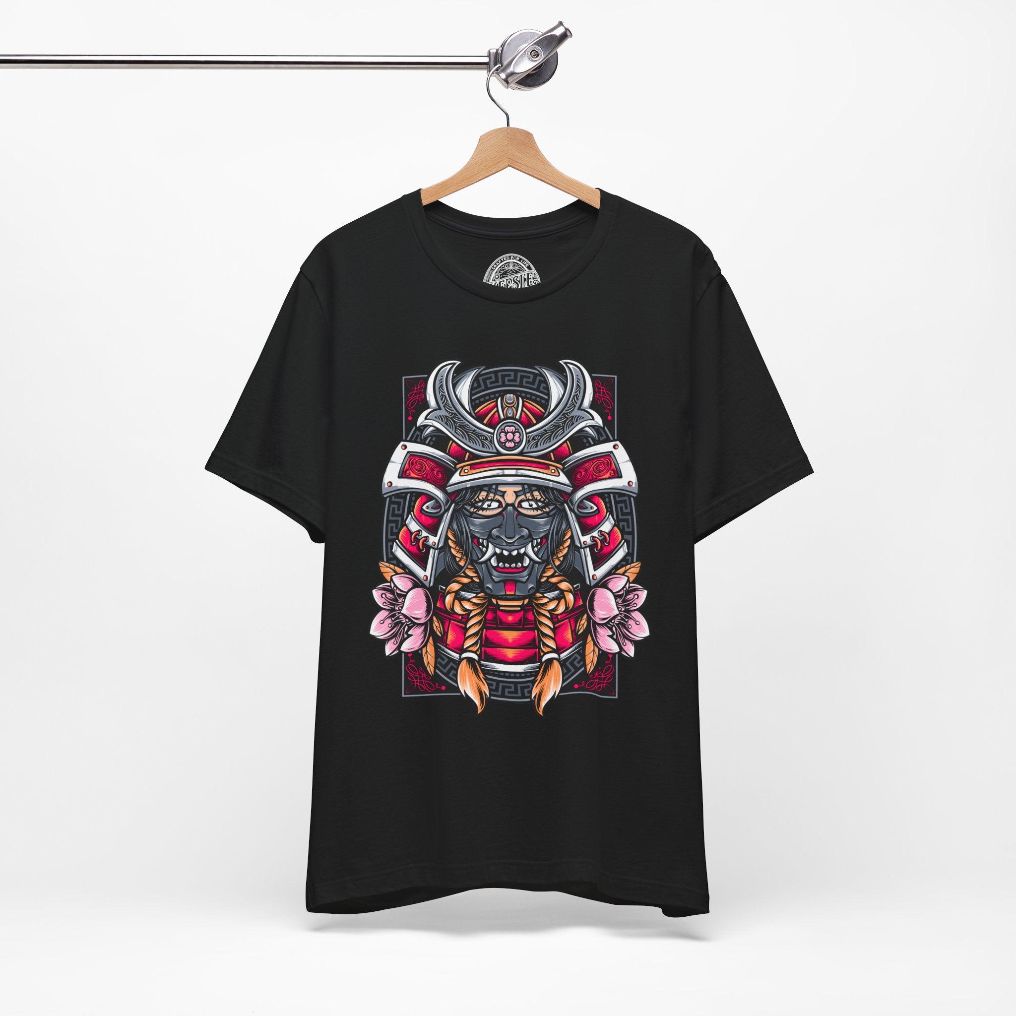 Damned Samurai Graphic Tee- Black