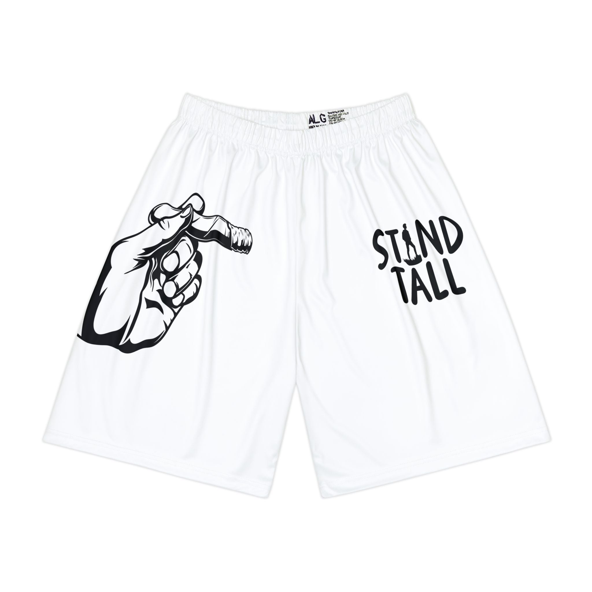 Stand Tall Men's Shorts- White