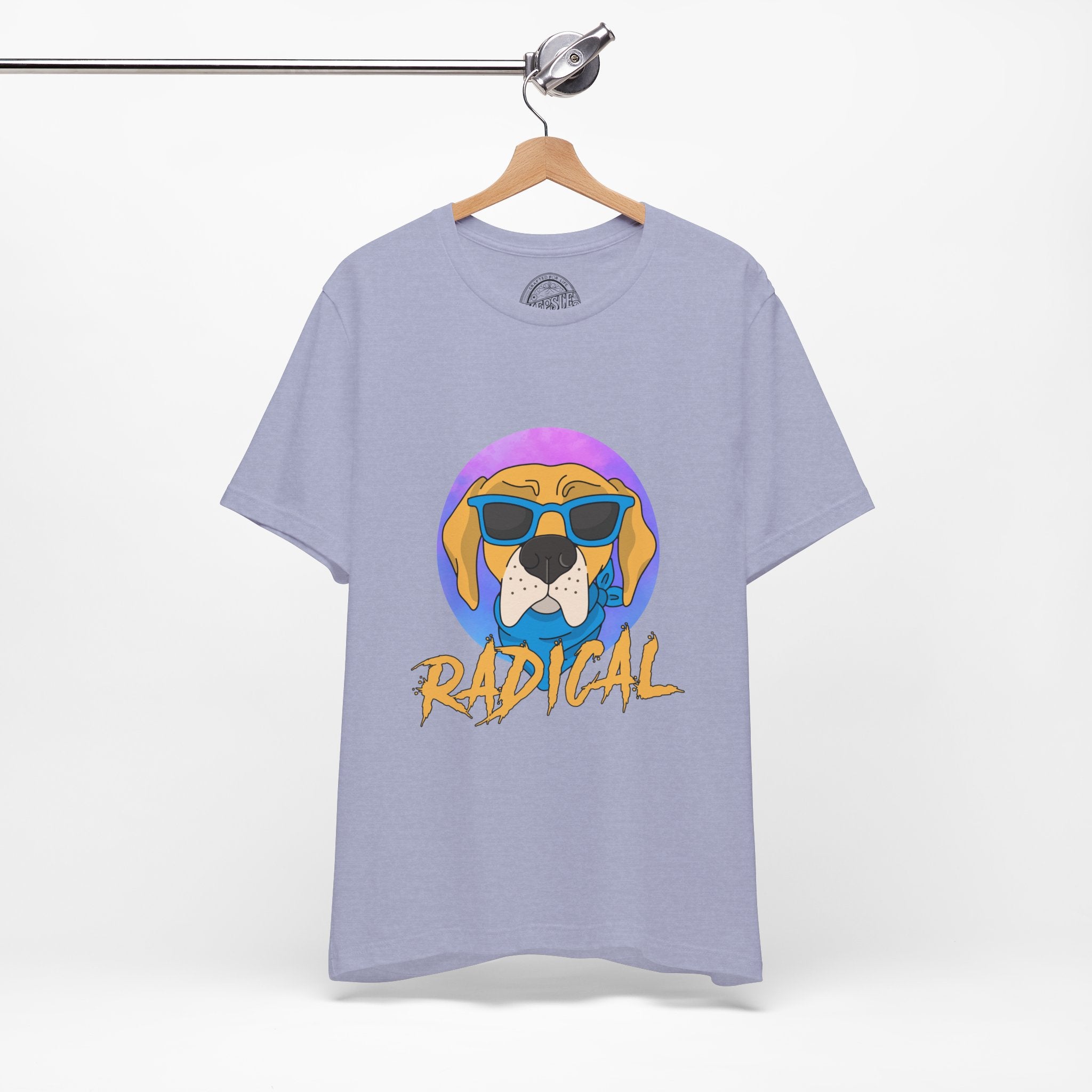 Radical Graphic Tee- Heather Blue